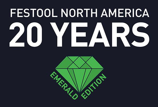 Celebrating 20 Years of Festool USA with Emerald Edition