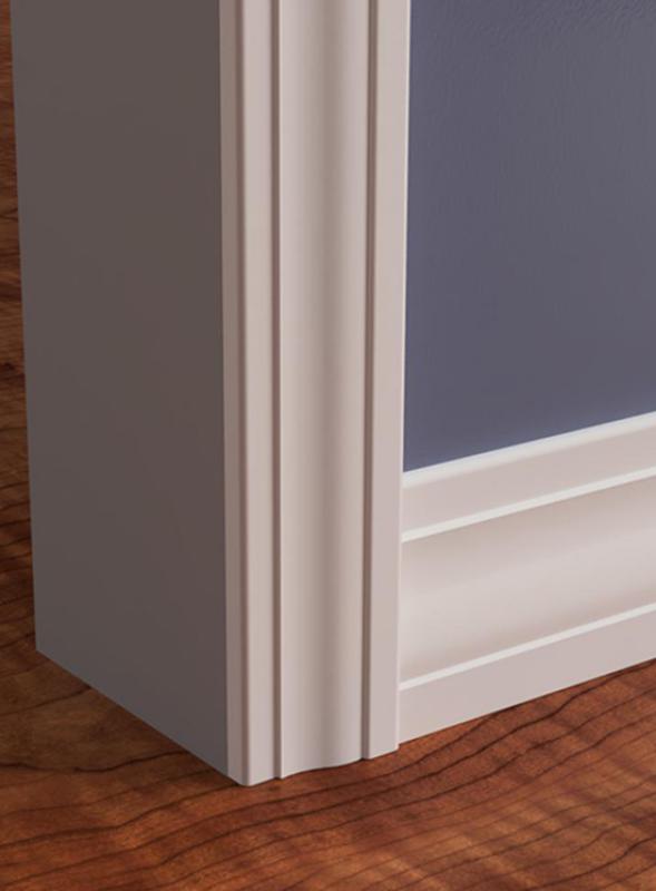 trim - Colonial style casing / backband and alternatives